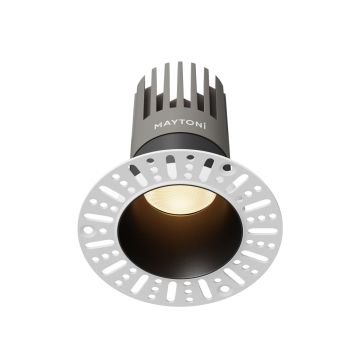 Maytoni Dip DL122-15W-3K-TRS-B Įmontuojamas apšvietimas 1x15W/LED 3000K 1550lm IP20