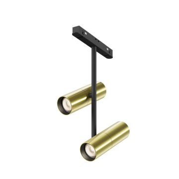 Maytoni Elti Duo TR005-2-2X12W3K-BBS Geležinkelio švieslentė 2x24W/LED 3000K 1517lm IP20