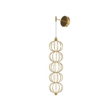 Maytoni Golden Cage MOD216WL-L10G3K Sienos lempa 1x17W/LED 3000K 1100lm IP20