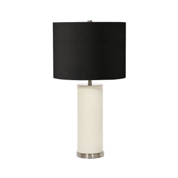 Elstead Lighting Ripple RIPPLE-TL-WHT-B Stalo lempa 1x60W/E27