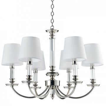 Cosmolight SIENA P06308WH NI Švieslentė 6x40W/E14 IP20