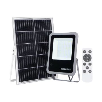 Italux Bares SLR-73142-100W Saulės baterijų lempa 1x100W/LED 4000K 977lm IP65