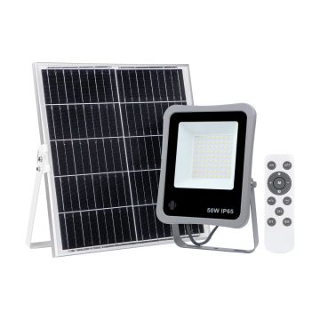Italux Bares SLR-73142-50W Saulės baterijų lempa 1x50W/LED 4000K 463lm IP65