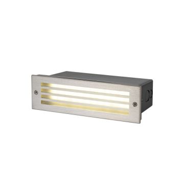 SLV BRICK 1008481 Lauko laiptų įmontuojama švieslentė 1x5W/LED 3000K 150lm