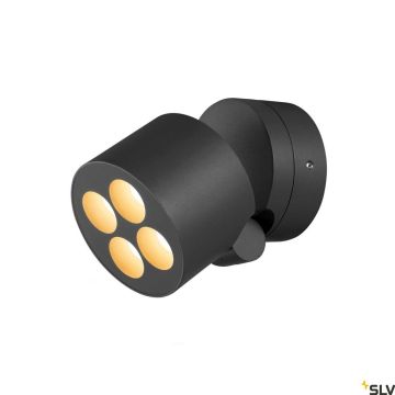 SLV CUBE 1007511 Sienos lempa 4x15W/LED 2700K|3000K 800lm IP65