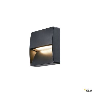 SLV DOWNUNDER 1002869 Sienos laiptų apšvietimas 1x4.3W/LED 3000/4000K 160LM IP65