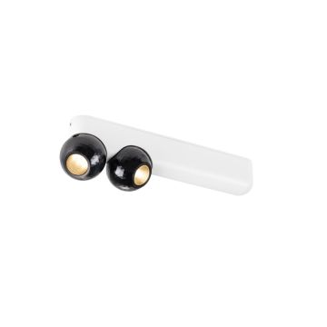 SLV DYSKO 1010307 Taškinis šviestuvas 2x13W/LED 2700K 1500lm