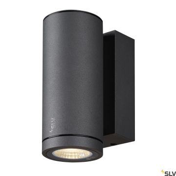 SLV ENOLA ROUND 1003422 Sienos lempa 1x6W/LED 3000/4000K 500LM IP65