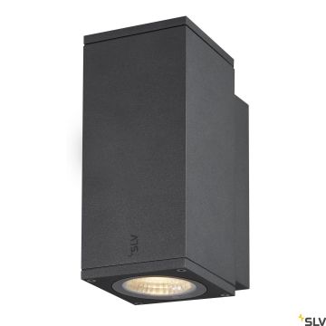 SLV ENOLA SQUARE 1003416 Sienos lempa 1x6W/LED 3000/4000K 500LM IP65