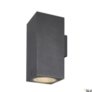 SLV ENOLA SQUARE 1003438 Sienos lempa 2x55W/LED 3000/4000K 5400/6000LM IP65