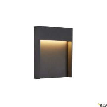 SLV FLATT 1002952 Sienos lempa 1x14W/LED 3000/4000K 460LM IP65