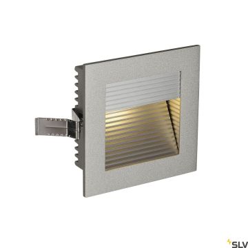 SLV FRAME CURVE 111292 Lauko laiptų įmontuojama švieslentė 1x1W/LED 3000K 60LM IP20