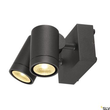 SLV HELIA 233255 Sienos lempa 2x13W/LED 3000K 880LM IP65