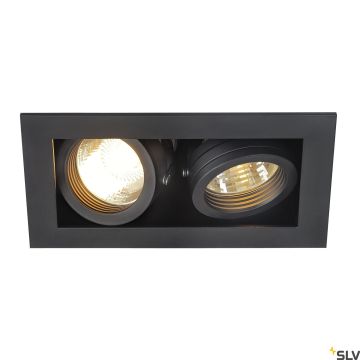 SLV KADUX 115520 Įmontuojamas apšvietimas 2x50W/GU10 IP20