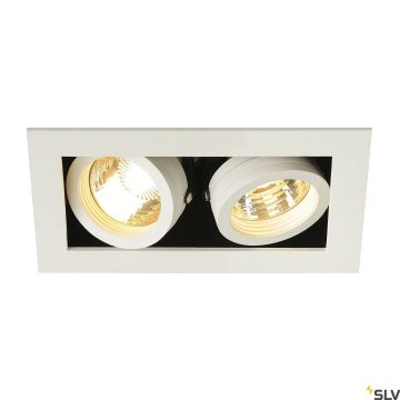 SLV KADUX 115521 Įmontuojamas apšvietimas 2x50W/GU10 IP20