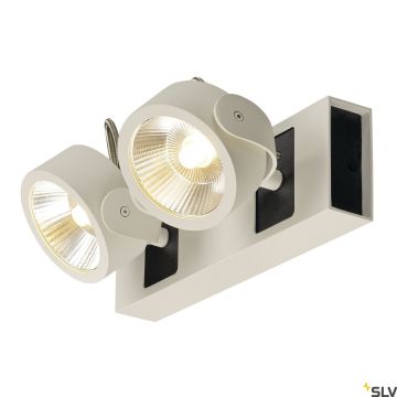 SLV KALU 1000130 Taškinis šviestuvas 2x31W/LED 3000K 2000LM IP20