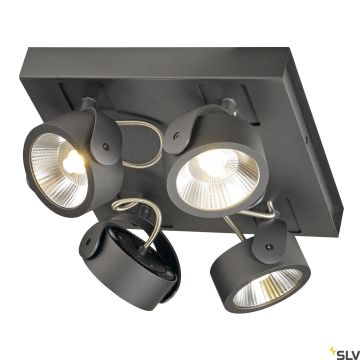 SLV KALU 1000135 Taškinis šviestuvas 4x60W/LED 3000K 4000LM IP20