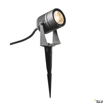 SLV LED SPIKE 1002201 Sodų prožektorius 1x6W/LED 3000K 400LM IP55