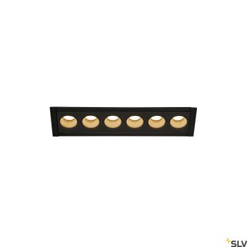 SLV MILANDOS 1005416 Įmontuojamas apšvietimas 3xLED 3000K 780LM IP20