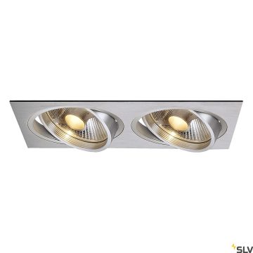SLV NEW TRIA 111382 Įmontuojamas apšvietimas 2x75W/GU10/ES111 IP20