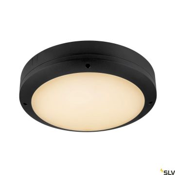 SLV OUTDOOR BULKHEAD 1007514 Lubų šviestuvas 1x20W/LED 3000K|4000K|6500K 1750lm|1850lm|1900lm IP65