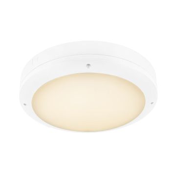 SLV OUTDOOR BULKHEAD V 360 1008833 Lubų šviestuvas 1x20W/LED 3000K/4000K/6500K 1750lm|1850lm|1900lm