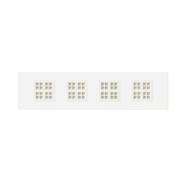 SLV PAVANNO 1010123 LED panelis 4x17W/LED 3000K/4000K/5000K 2957lm|6882lm