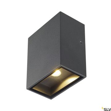 SLV QUAD 232435 Sienos lempa 1x4.5W/LED 3000K 260LM IP44