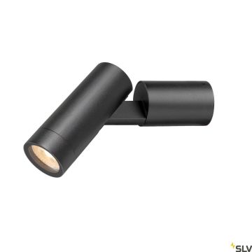 SLV S-TUBE 1007653 Sienos lempa 1x10W/GU10 IP65