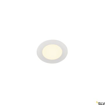 SLV SENSER 1003008 Įmontuojamas apšvietimas 1xLED 3000K 420LM IP20