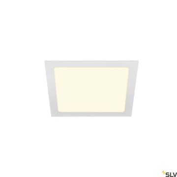 SLV SENSER 1003013 Įmontuojamas apšvietimas 1xLED 3000K 1100LM IP20