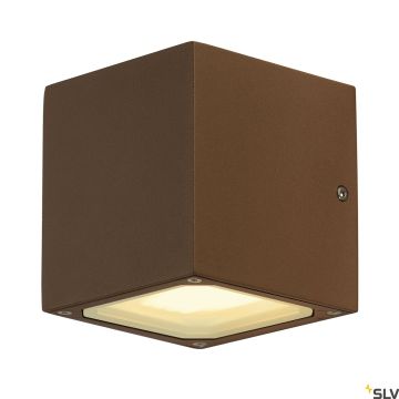 SLV SITRA CUBE 232537 Sienos lempa 2x9W/GX53 IP44