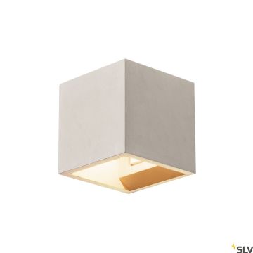 SLV SOLID CUBE 1000910 Sienos lempa 1x25W/G9 IP20