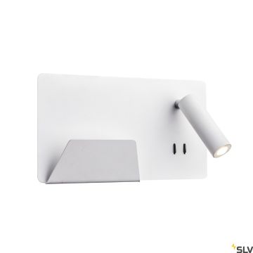SLV SOMNILA 1003457 Sienos lempa 1x15W/LED 3000K 770LM