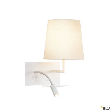 SLV SOMNILA 1003460 Sienos lempa 1x40W/LED 3000K 120LM