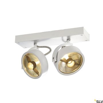 SLV STRUCTEC 147311 Taškinis šviestuvas 2x75W/GU10/ES111 IP20
