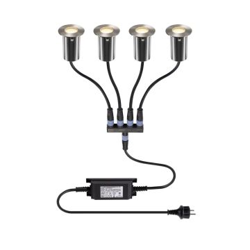 SLV TRAIL-LITE® 1008841 Sodo apšvietimas 1x4.6W/LED 3000K 25lm