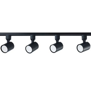 Light Prestige Snow LP-737 BK SET Geležinkelio šiena 4x8W/GU10 IP20