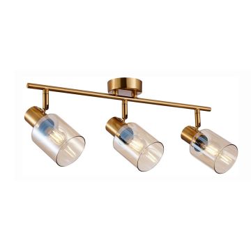 Italux Santia SPL-65342-3-BRO-AMB Taškinis šviestuvas 3x40W/E14 IP20