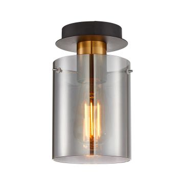 Italux Sardo SPL-5581-1SC-BRO-SG Lubų šviestuvas 1x40W/E27 IP20
