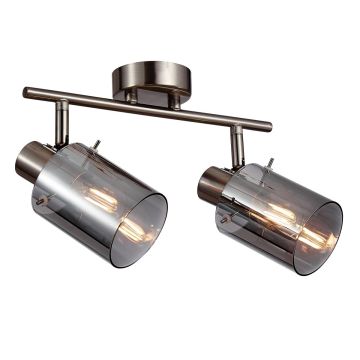Italux Sardo SPL-5581-2-SC-SG Taškinis šviestuvas 2x40W/E14 IP20