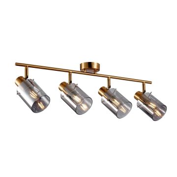 Italux Sardo SPL-5581-4-BRO-SG Taškinis šviestuvas 4x40W/E14 IP20