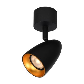Italux Tino SPL-36748-1R-BK-GD Taškinis šviestuvas 1x10W/GU10 IP20