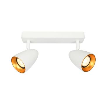 Italux Tino SPL-36748-2-WH-GD Taškinis šviestuvas 2x10W/GU10 IP20