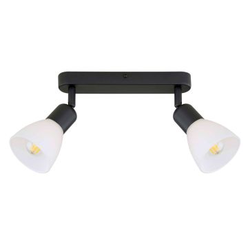 Light Prestige Malta LP-877/2W BK Taškinis šviestuvas 2x40W/E14 IP20