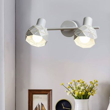 Light Prestige Reus LP-8069/2WS WH Taškinis šviestuvas 2x40W/E14 IP20