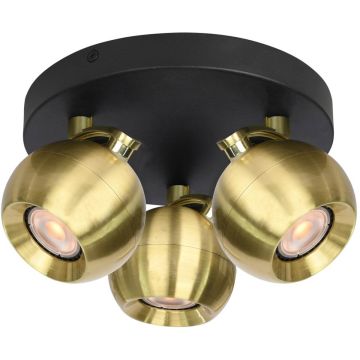Italux Lafin SPL-45379-3R-BK-GD Taškinis šviestuvas 3x10W/GU10 IP20