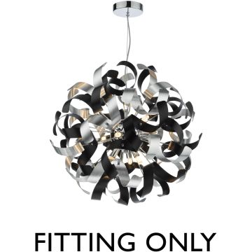 Dar Lighting Swash SWA1350-SP Pakabos 9x40w/g9