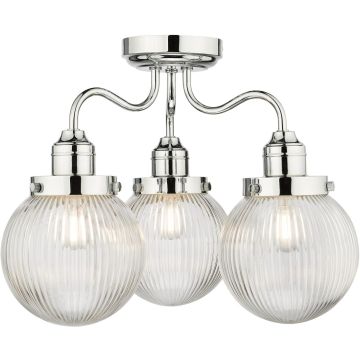 Dar Lighting Tamara TAM5350-IP44 Stropo šviestuvas 3x40w/e14 ip44