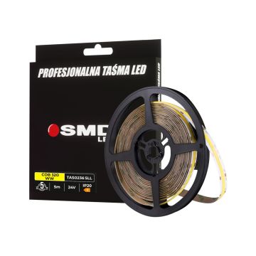 SMD LED PROline TAS0236SLL LED juostelė 320x4,8W/m/LED 3000K 480 lm/m IP20